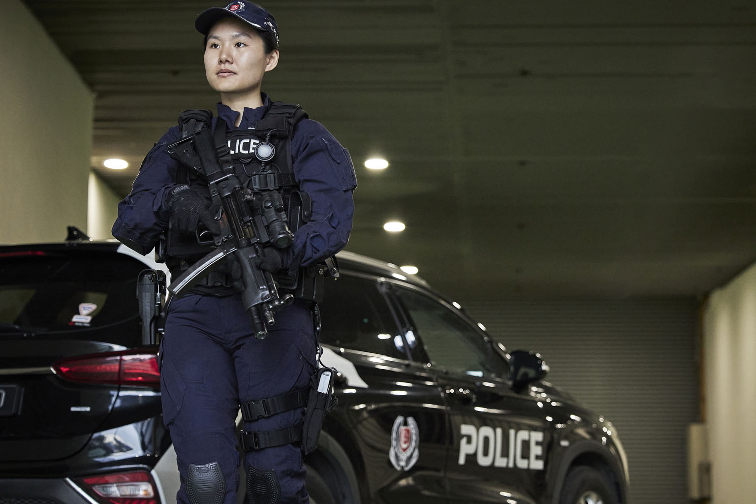 MHA Uniformed Scholarship recipient ASP Elaine Sim from SPF