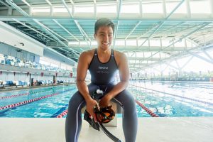 Lucas Chew Singaporean Finswimmer
