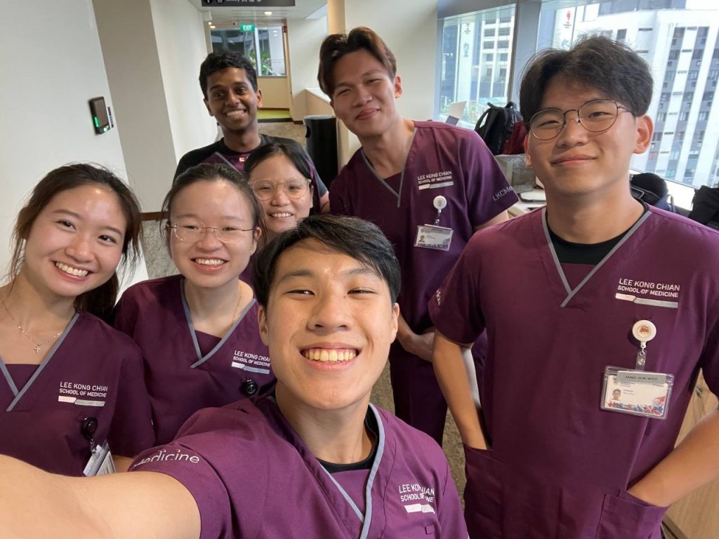 NTU LKC School of Medicine students