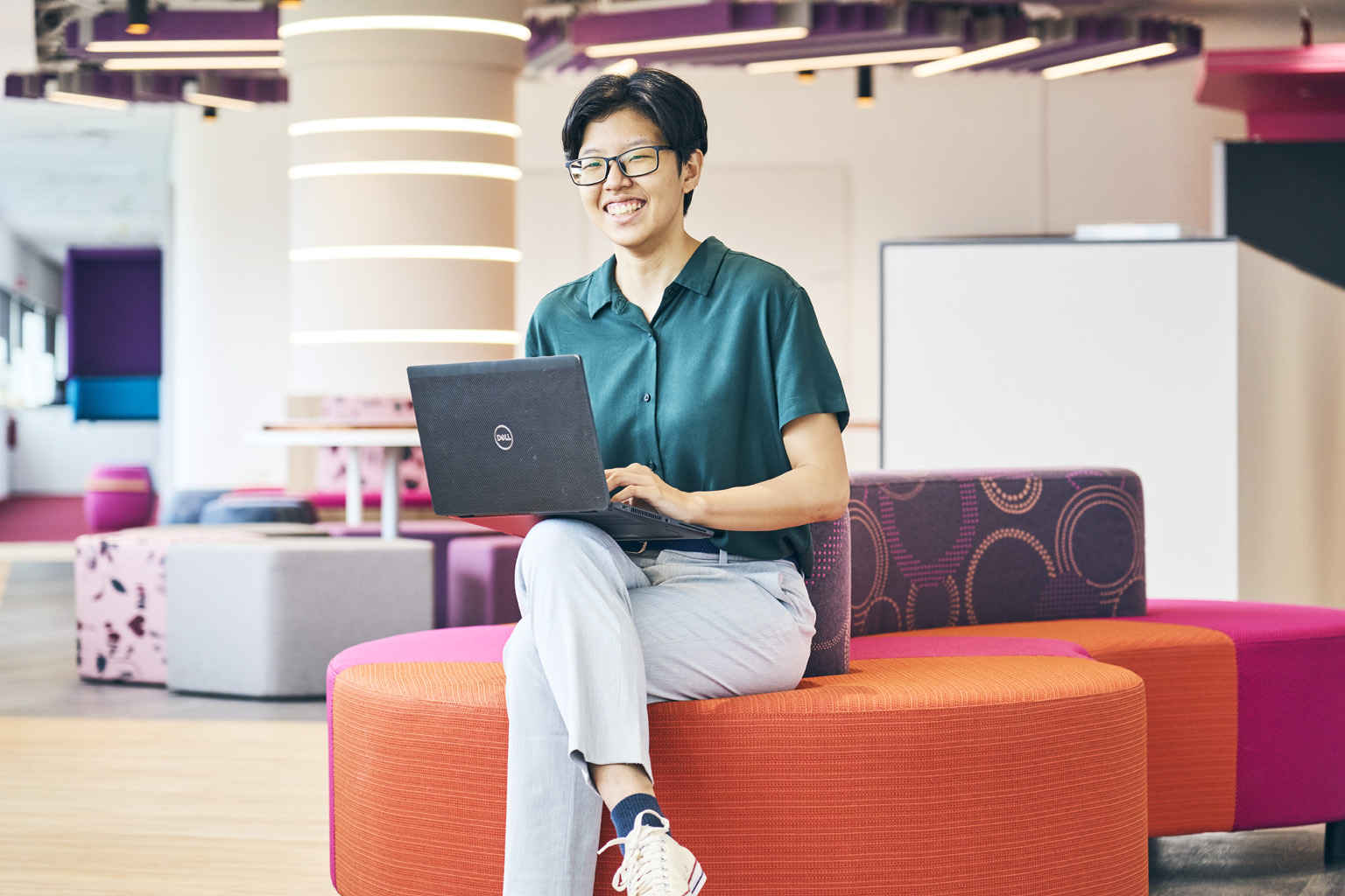 HTX scholar Cheryl Kwek helped build a surveillance tool that flags illegal products on e-commerce sites.