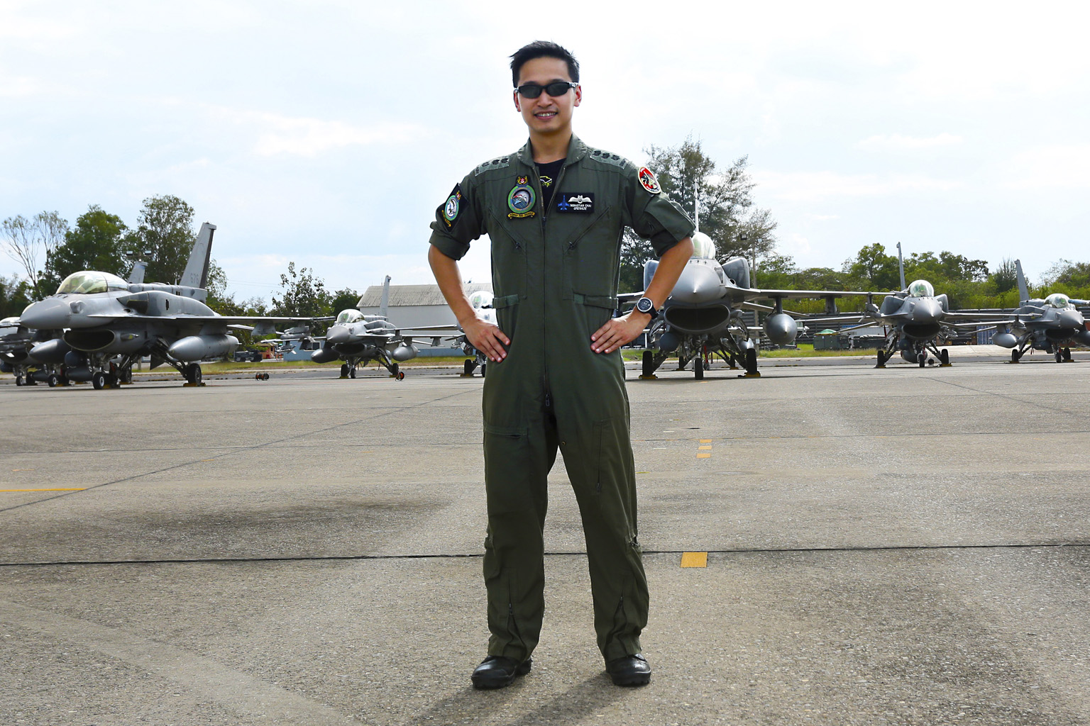 Colonel (COL) Sebastian Chai from the Republic of Singapore Air Force