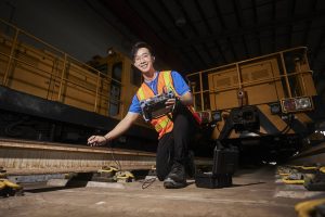 SGRail Industry Scholarship recipient Leow Jian Chong