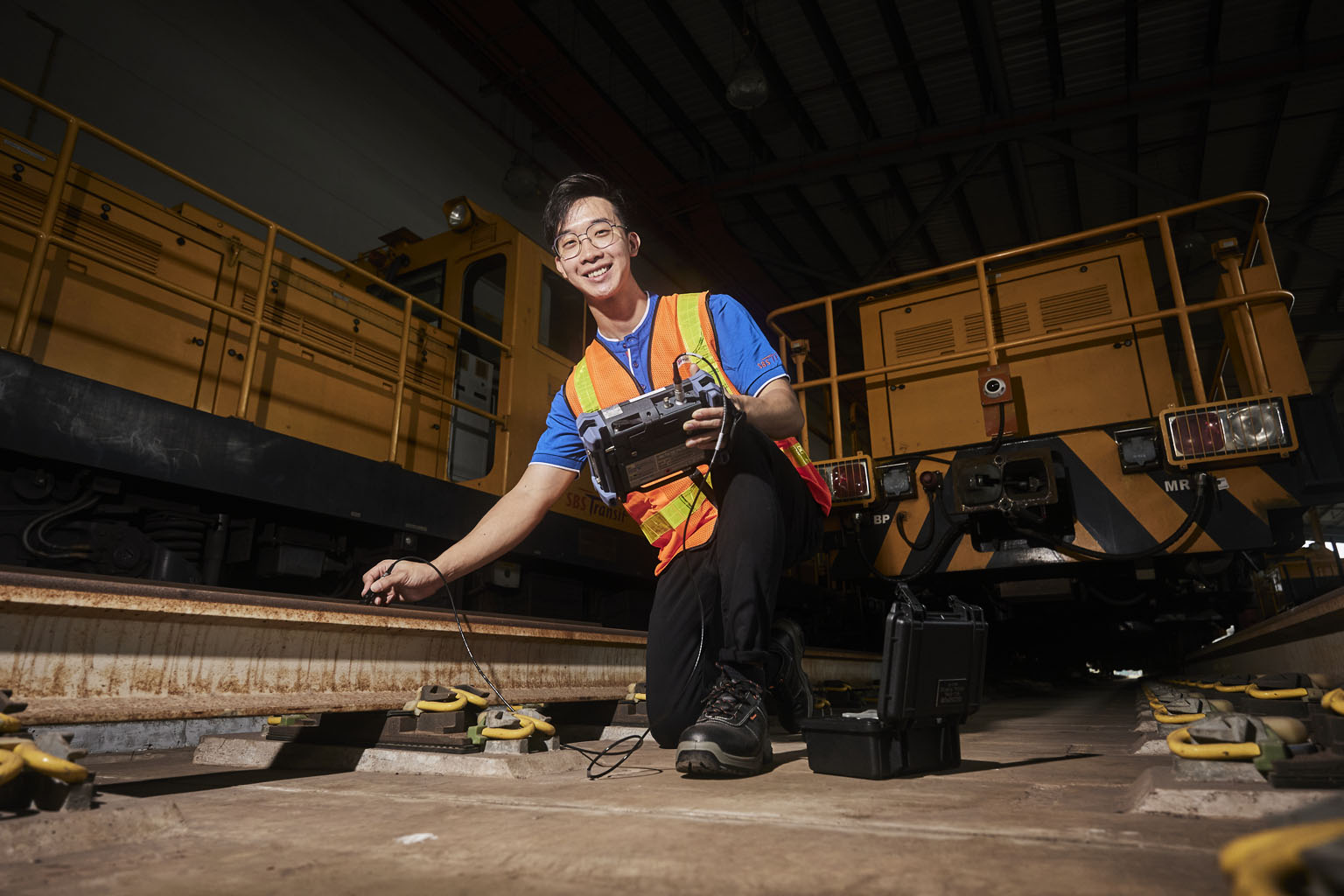 SGRail Industry Scholarship recipient Leow Jian Chong