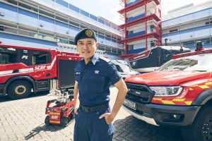 As the head of operations at the 3rd Division of the Singapore Civil Defence Force, Lieutenant-Colonel Wilfred Lim spearheads initiatives to advance technologies in emergency response.