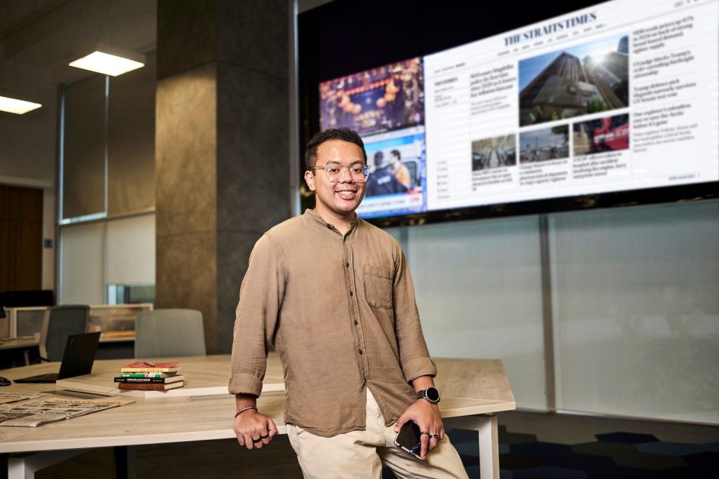 investigative journalism reporter from straits times, aqil hamzah