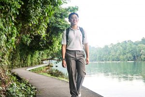 ntu nie tsp scholar eythan ong once a forest school coach in singapore teach students in nature and guide through reflectove questions