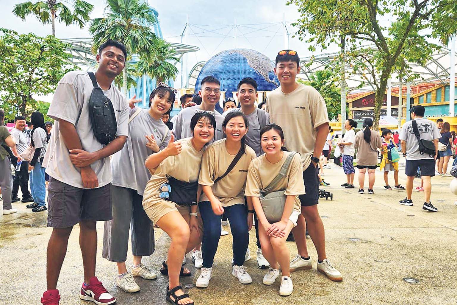 Through various team bonding activities, Wei Ting has developed stronger camaraderie with her Woodlands Checkpoint colleagues as well as her fellow officers in the organisation.