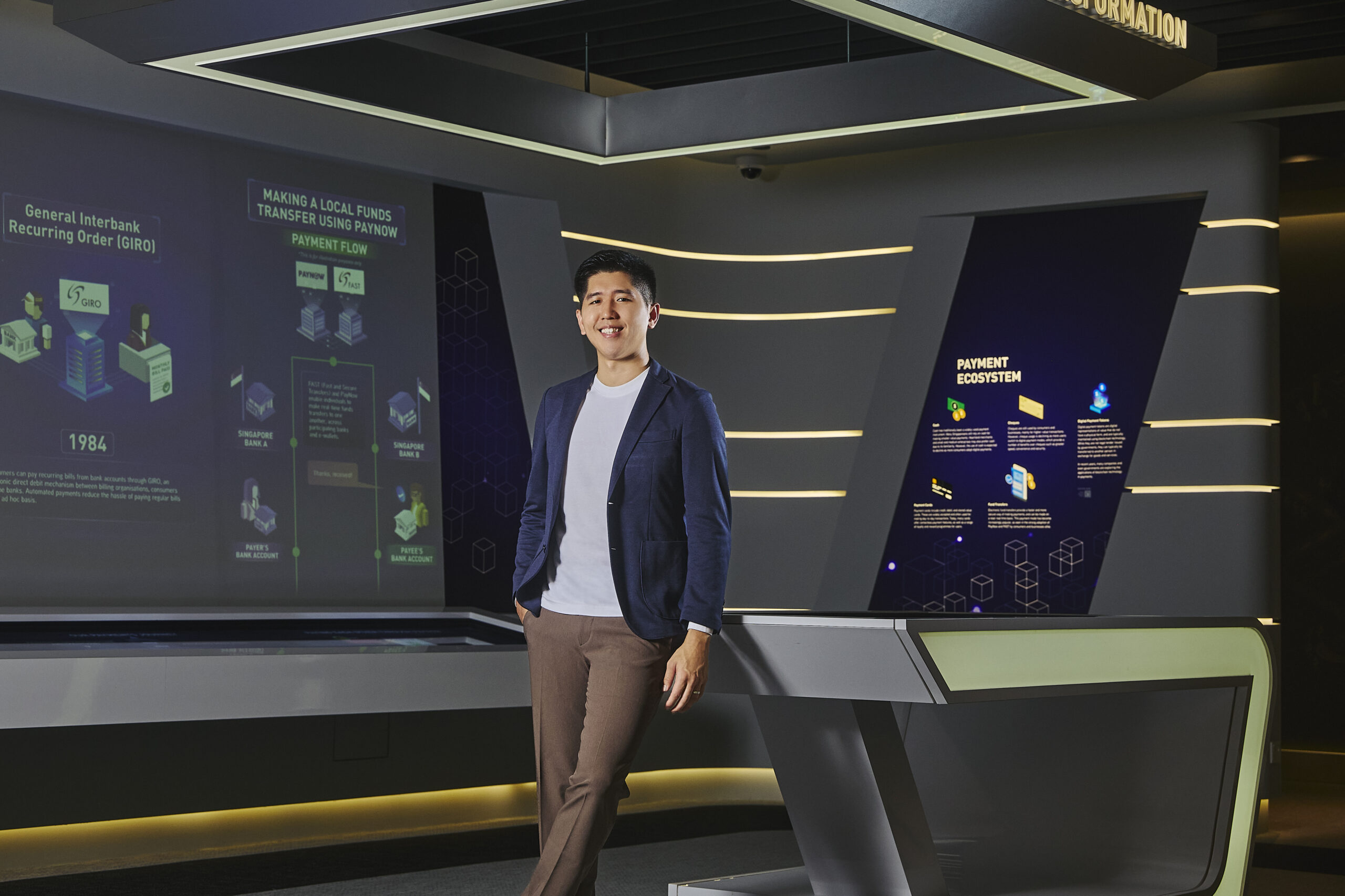 Elliot Yeo, deputy director in the Payments Department at the Monetary Authority of Singapore, and his team develop policies for a fast-growing payments sector in Singapore to ensure that payments remain safe and trusted as digital payments grow. PHOTO: SPH MEDIA